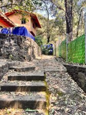 Linda casita en el bosque de Tepoztlán