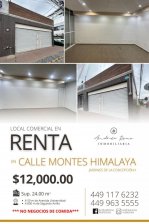 Local en Renta en JARDINES DE LA CONCEPCION II Aguascalientes, Aguascalientes