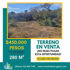 Terreno en Venta en EL COLORADO Puerto Vallarta, Jalisco