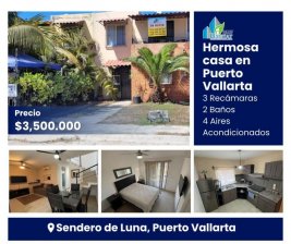 Casa en Venta en SENDERO DE LUNA Puerto Vallarta, Jalisco