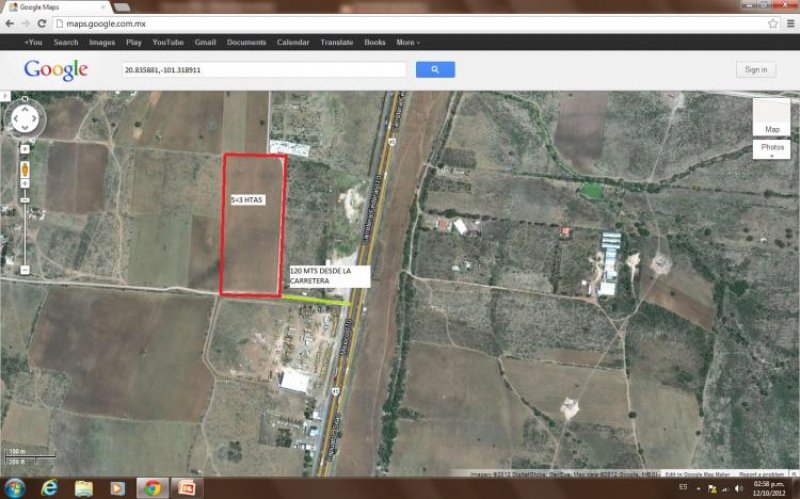 Foto Terreno en Venta en GUADALUPE, Guadalupe (Ex-hacienda Casco de Lequeitio), Guanajuato - 3 hectareas - $ 4.500.000 - TEV63443 - BienesOnLine