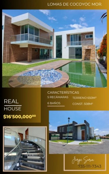 Casa en Venta en  Atlatlahucan, Morelos