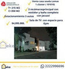 Casa en Venta en lomas de angelopolis Puebla, Puebla