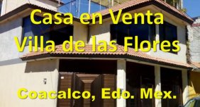 Casa en Venta en Villa de las Flores Coacalco, Mexico