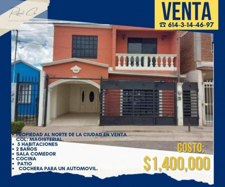 Casa en Venta en Magisterial Chihuahua, Chihuahua