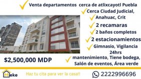 Departamento en Venta en angelopolis Puebla, Puebla
