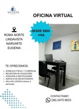 Oficina en Renta en Narvarte Benito Juárez, Distrito Federal