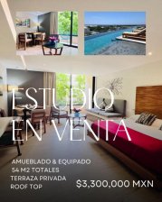Estudio en venta en Playa del Carmen - Cerca de Paseo del Carmen