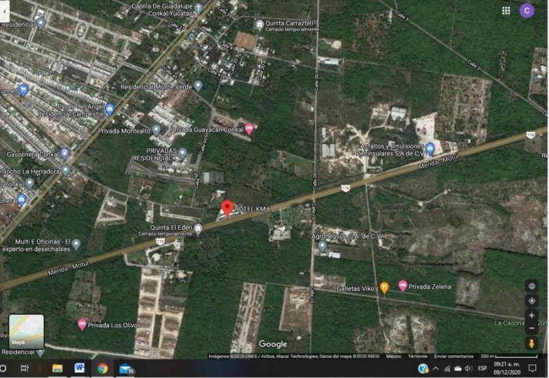 Foto Terreno en Venta en Kilometro 6, Conkal, Yucatan - 1 hectareas - $ 22.357.200 - TEV307770 - BienesOnLine