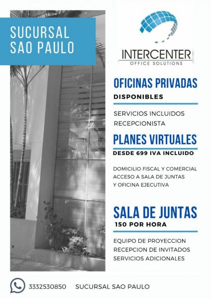 Oficina en Renta en providencia Guadalajara, Jalisco