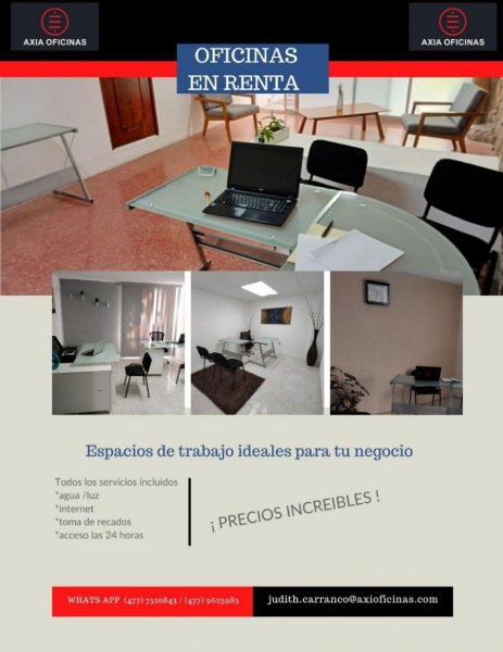 Foto Oficina en Renta en Jardines del moral, León, Guanajuato - $ 3.000 - OFR327771 - BienesOnLine