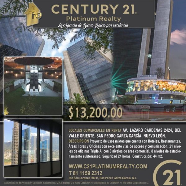 Foto Local en Renta en San Pedro Garza García, Nuevo Leon - $ 13.200 - LOR264990 - BienesOnLine