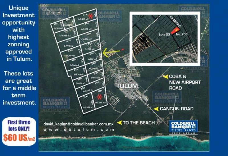 Foto Terreno en Venta en Tulum, Quintana Roo - U$D 32.460 - TEV32807 - BienesOnLine