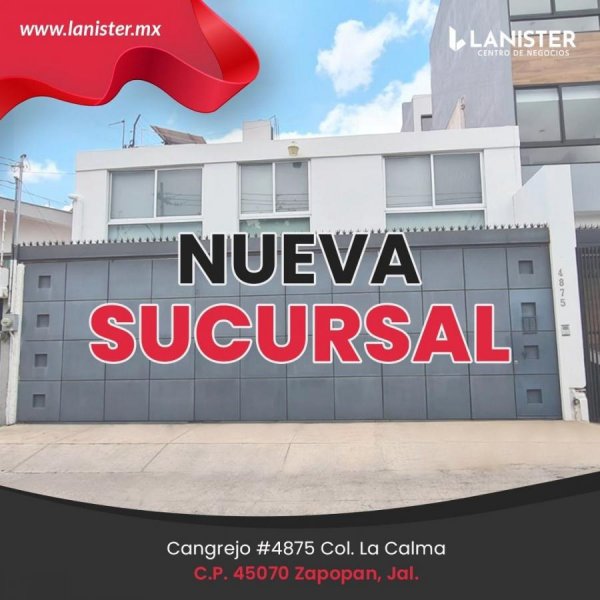 Oficina en Renta en La Calma Guadalajara, Jalisco