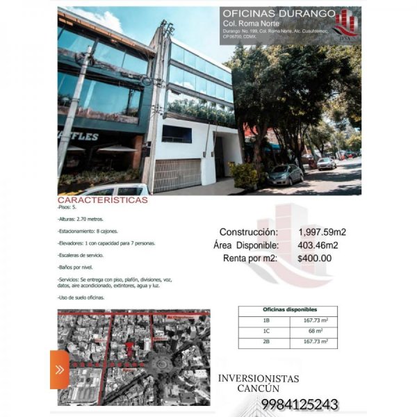 Oficina en Renta en  Gustavo A. Madero, Distrito Federal