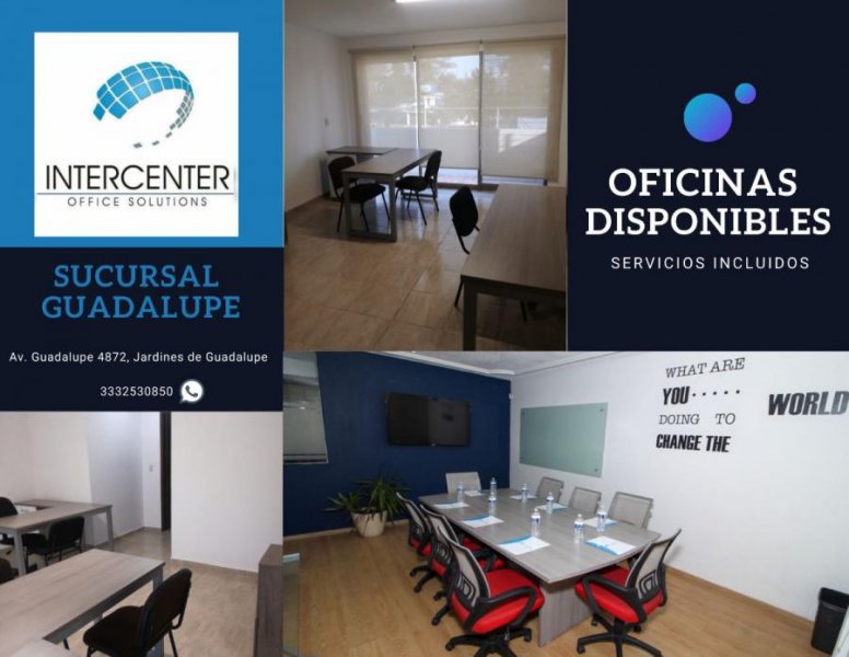 Oficina en Renta en Jardines de Guadalupe Guadalajara, Jalisco