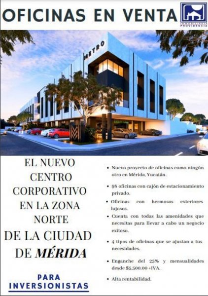 Oficina en Venta en  Mérida, Yucatan