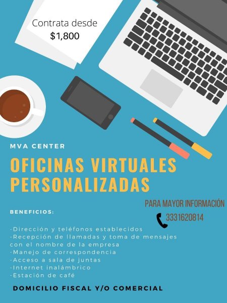 Foto Oficina en Renta en Colón Industrial, Guadalajara, Jalisco - $ 1.300 - OFR300715 - BienesOnLine
