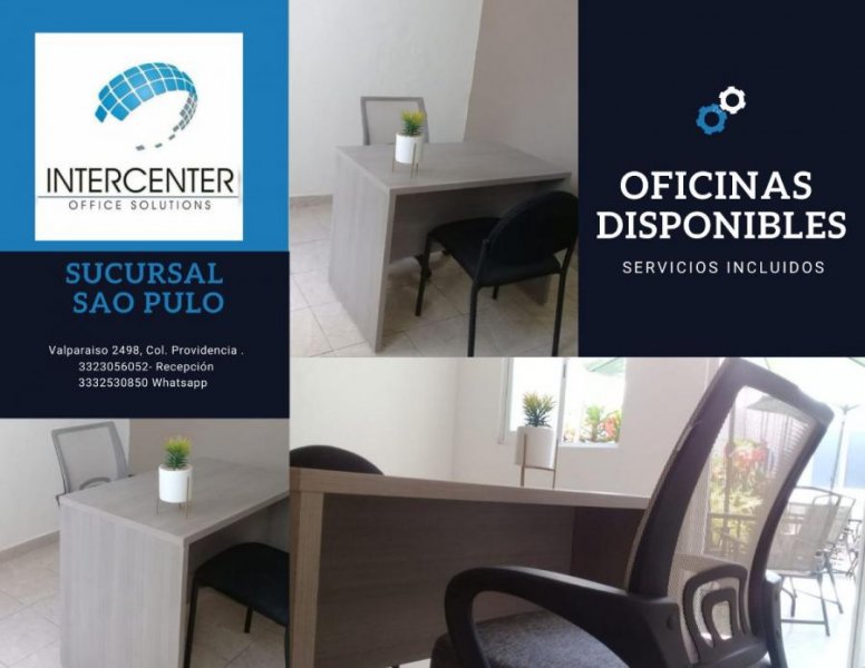 Oficina en Renta en providencia Guadalajara, Jalisco
