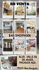 OPORTUNIDAD PARA GRAN INVERSION EDIFICIO EN VENTA, PACHUCA HGO.