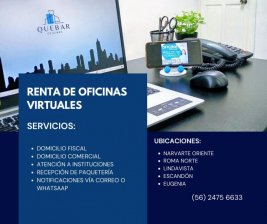 Oficina en Renta en Narvarte oriente Benito Juárez, Distrito Federal