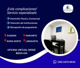 Oficina en Renta en Narvarte Benito Juárez, Distrito Federal