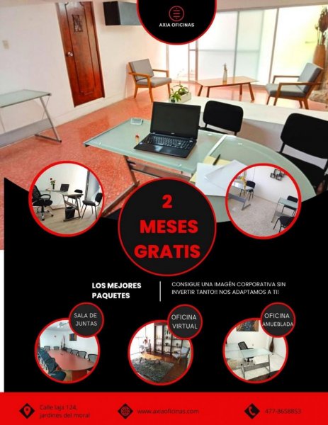 Foto Oficina en Renta en Jardines del moral, León, Guanajuato - $ 3.000 - OFR328186 - BienesOnLine