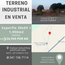 Terreno en Venta en Parque industrial zapotlan 2000 Ciudad Guzmán, Jalisco