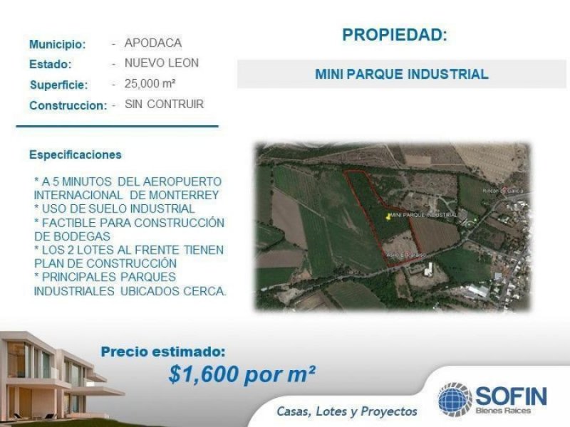 Foto Terreno en Venta en apodaca, Agua Fría, Nuevo Leon - $ 40.000.000 - TEV252832 - BienesOnLine