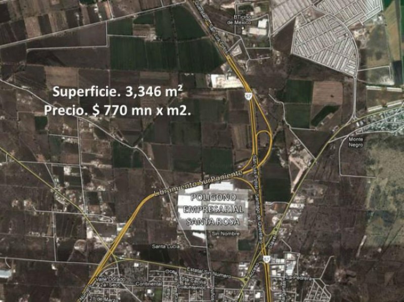 Foto Terreno en Venta en CERCANO AL POLIGONO EMPRESARIAL SANTA ROSA JAUREGU, Santiago de Querétaro, Queretaro Arteaga - $ 2.575.650 - TEV72241 - BienesOnLine
