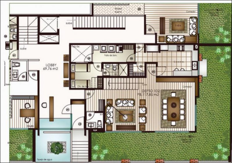 Foto Departamento en Venta en POLANCO, Miguel Hidalgo, Distrito Federal - U$D 1.477.200 - DEV100952 - BienesOnLine