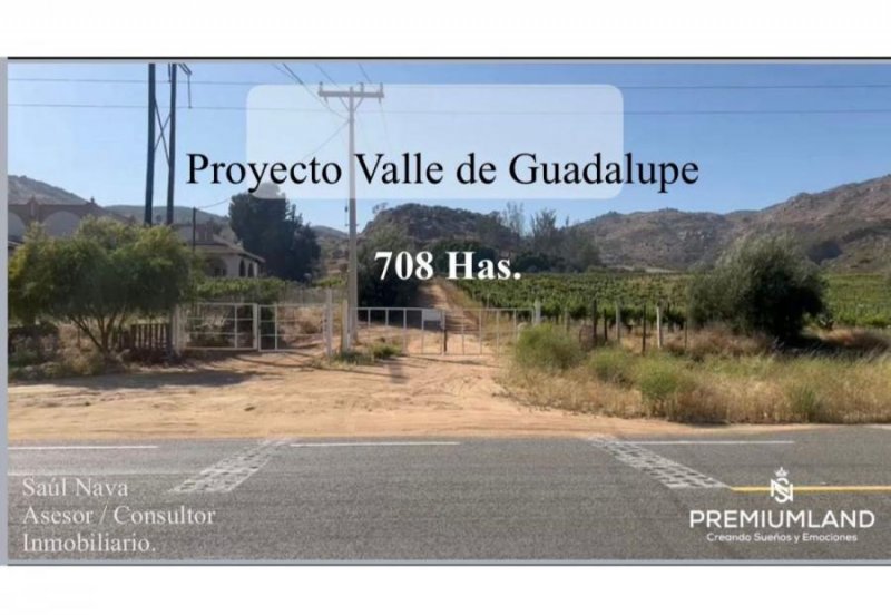 Terreno en Venta en Valle de Guadalupe Tijuana, Baja California