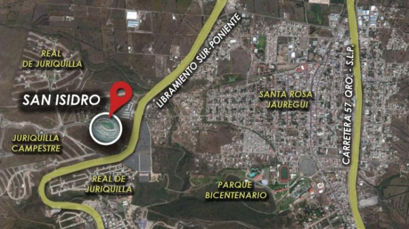Foto Terreno en Venta en JURIQUILLA, Santiago de Querétaro, Queretaro Arteaga - $ 2.850 - TEV157820 - BienesOnLine